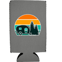 Load image into Gallery viewer, Retro Camper 16 oz. Can Coolie