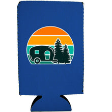 Load image into Gallery viewer, Retro Camper 16 oz. Can Coolie
