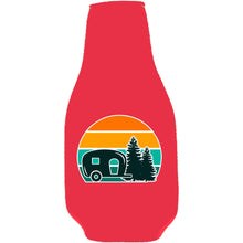 Load image into Gallery viewer, Retro Camper Beer Bottle Coolie