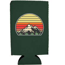 Load image into Gallery viewer, Retro Mountains 16 oz. Can Coolie