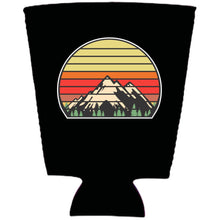 Load image into Gallery viewer, Retro Mountains Pint Glass Coolie