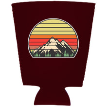 Load image into Gallery viewer, Retro Mountains Pint Glass Coolie