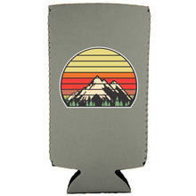 Load image into Gallery viewer, Retro Mountains Slim Can Coolie