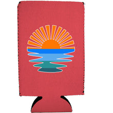 Load image into Gallery viewer, Retro Sunset 16 oz. Can Coolie