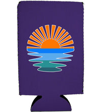 Load image into Gallery viewer, Retro Sunset 16 oz. Can Coolie