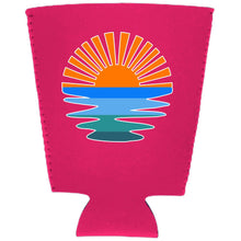 Load image into Gallery viewer, Retro Sunset Pint Glass Coolie
