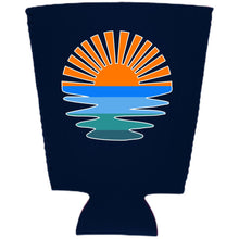 Load image into Gallery viewer, Retro Sunset Pint Glass Coolie