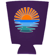 Load image into Gallery viewer, Retro Sunset Pint Glass Coolie