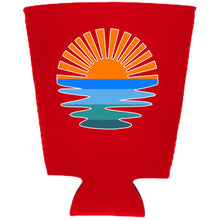 Load image into Gallery viewer, Retro Sunset Pint Glass Coolie