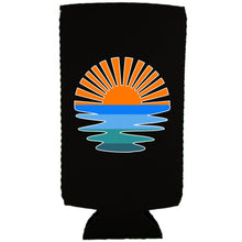 Load image into Gallery viewer, Retro Sunset Slim Can Coolie