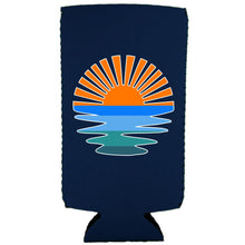 Load image into Gallery viewer, Retro Sunset Slim Can Coolie