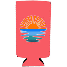 Load image into Gallery viewer, Retro Sunset Slim Can Coolie
