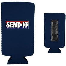 Load image into Gallery viewer, Send It Magnetic Slim Can Coolie