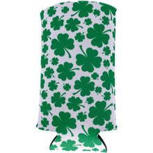 Load image into Gallery viewer, Shamrock Pattern 16 oz. Can Coolie
