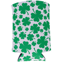 Load image into Gallery viewer, Shamrock Pattern Can Coolie