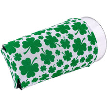 Load image into Gallery viewer, Shamrock Pattern Pint Glass Coolie