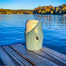 Load image into Gallery viewer, Lake Life Shark Bite Can Coolie