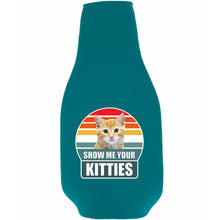 Load image into Gallery viewer, Show Me Your Kitties Beer Bottle Coolie
