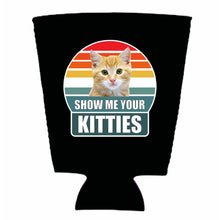 Load image into Gallery viewer, Show Me Your Kitties Pint Glass Coolie