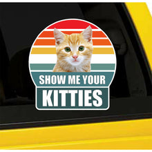Load image into Gallery viewer, Show Me Your Kitties Vinyl Sticker
