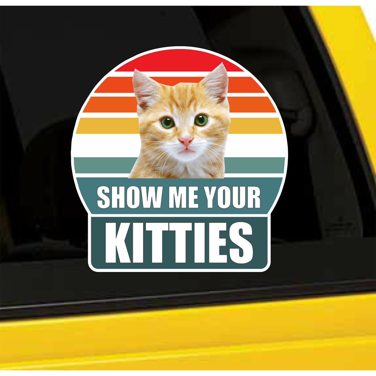 Show Me Your Kitties Vinyl Sticker – Coolie Junction