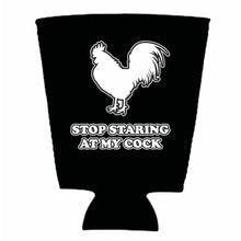 Load image into Gallery viewer, Stop Staring At My Cock Pint Glass Coolie