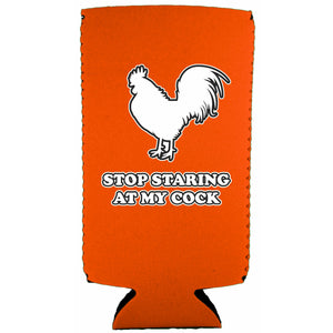 Stop Staring At My Cock Magnetic Slim Can Coolie