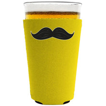 Load image into Gallery viewer, Thick Mustache Pint Glass Coolie