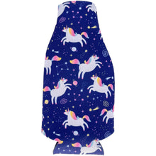 Load image into Gallery viewer, Unicorn Zipper Bottle Coolie