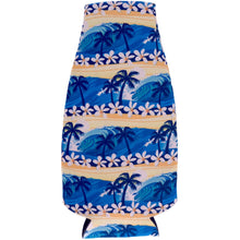 Load image into Gallery viewer, Waves Tropical Pattern Beer Bottle Coolie