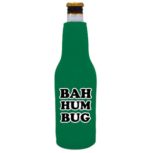 BAH HUM BUG Beer Bottle Coolie