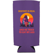 Load image into Gallery viewer, Bigfoot is Real 24oz Can Coolie

