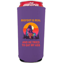 Load image into Gallery viewer, Bigfoot is Real 24oz Can Coolie
