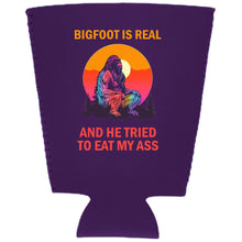 Load image into Gallery viewer, Bigfoot is Real Pint Glass Coolie
