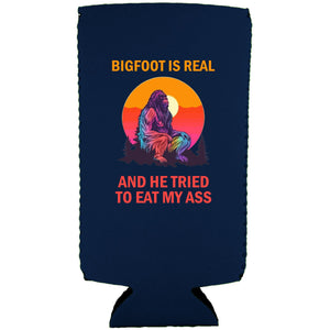 Bigfoot is Real Slim Can Coolie