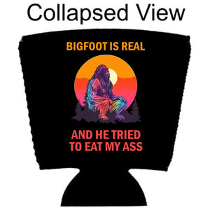 Bigfoot is Real Party Cup Coolie