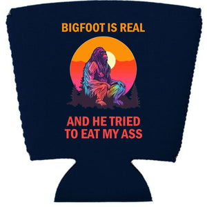 Bigfoot is Real Party Cup Coolie