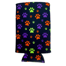 Load image into Gallery viewer, Dog Paws Pattern 16 oz. Can Coolie
