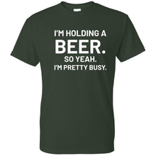 Load image into Gallery viewer, I&#39;m Holding a Beer Funny T Shirt
