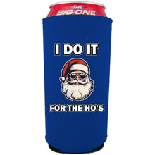 Load image into Gallery viewer, I Do It For The Ho&#39;s Santa 24oz Can Coolie
