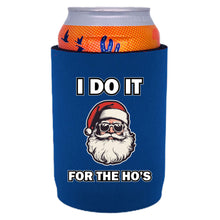 Load image into Gallery viewer, I Do It For The Ho&#39;s Santa Full Bottom Can Coolie
