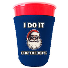 Load image into Gallery viewer, I Do It For The Ho&#39;s Santa Party Cup Coolie
