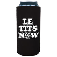 Load image into Gallery viewer, Le Tits Now (Let It Snow) 16 oz. Can Coolie
