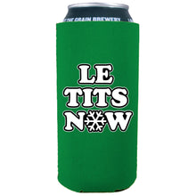 Load image into Gallery viewer, Le Tits Now (Let It Snow) 16 oz. Can Coolie
