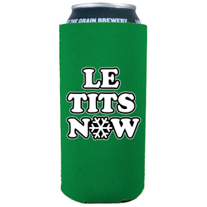 Le Tits Now (Let It Snow) 16 oz. Can Coolie