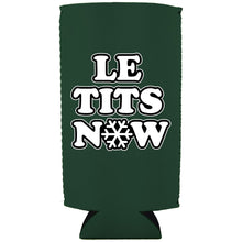 Load image into Gallery viewer, Le Tits Now (Let It Snow) 24oz Can Coolie
