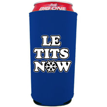 Load image into Gallery viewer, Le Tits Now (Let It Snow) 24oz Can Coolie
