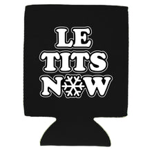 Load image into Gallery viewer, Le Tits Now (Let It Snow) Magnetic Can Coolie
