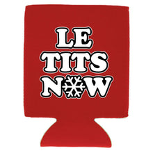 Load image into Gallery viewer, Le Tits Now (Let It Snow) Magnetic Can Coolie
