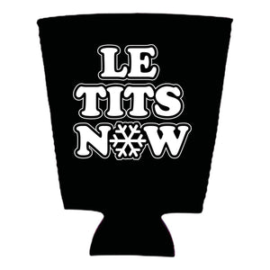 Le Tits Now (Let It Snow) Pint Glass Coolie